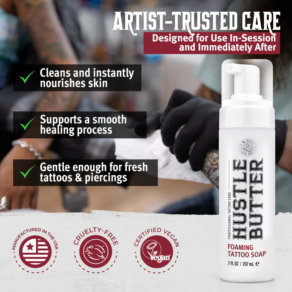 Hustle Bubbles Deluxe Foamer Antimicrobial Soap — 7oz — Single - Image 2