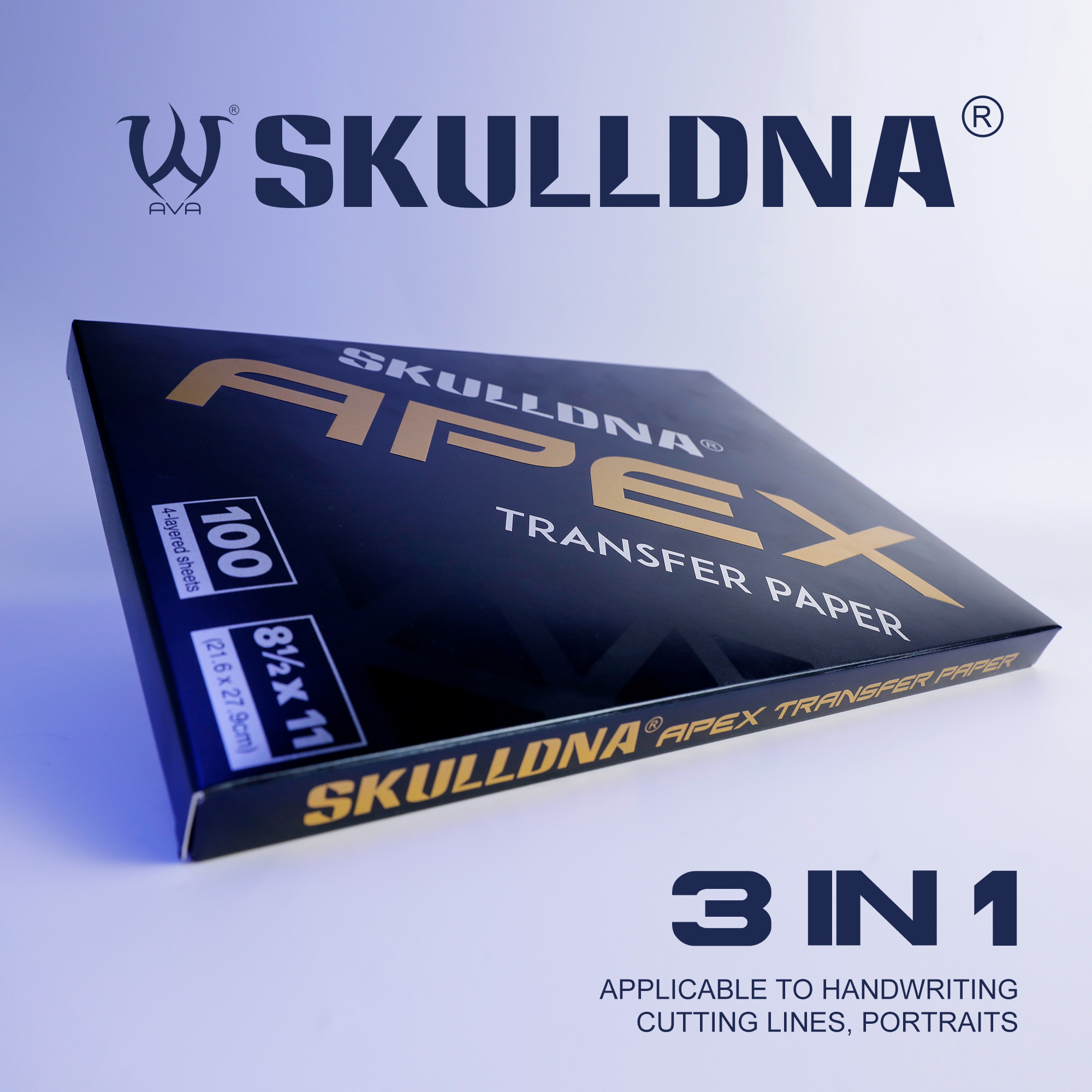 SKULLDNA APEX THERMAL PAPER 8" X 11"