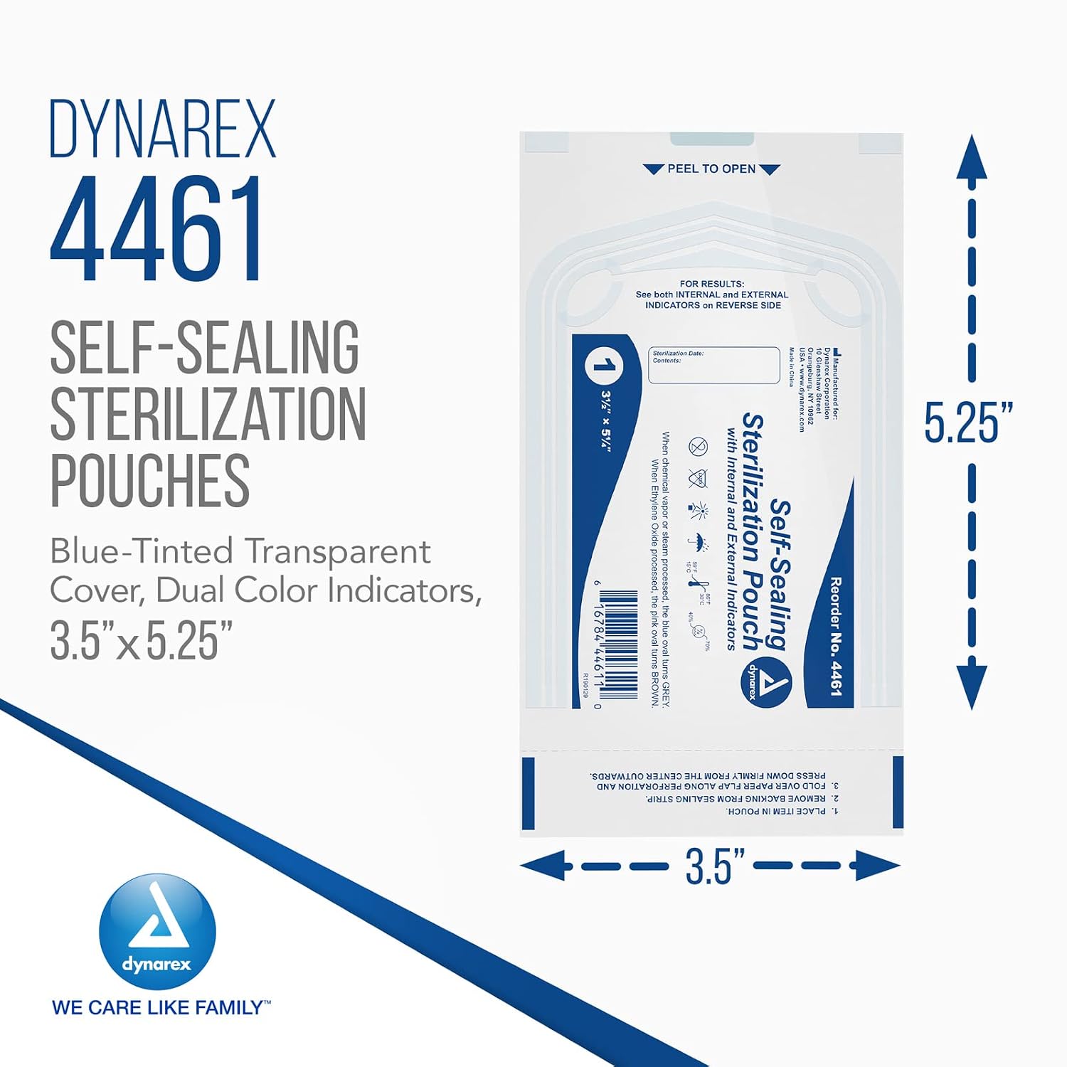 Sterilization Pouches (3.5" x 5.25", 200) - Image 2