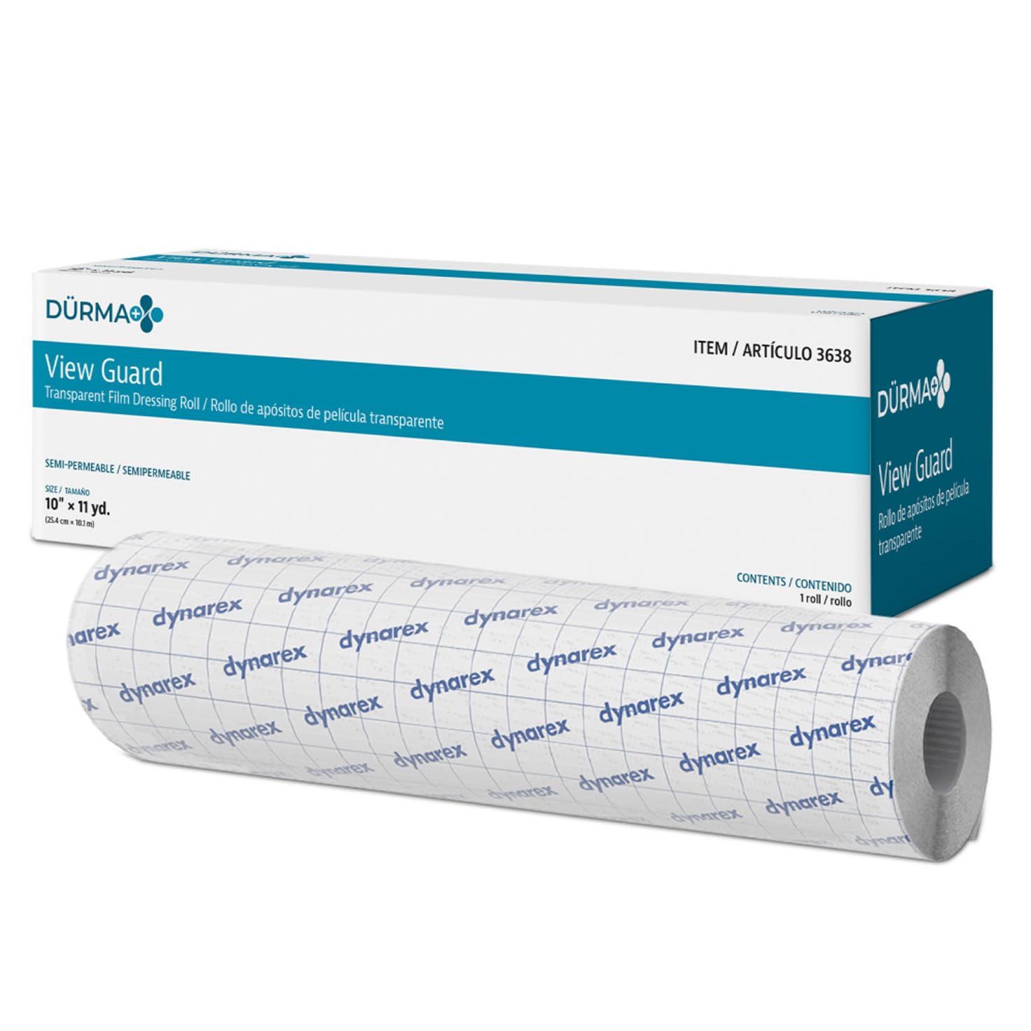 View Guard Transparent Film Dressing Roll - Tattoo Aftercare Bandage 10"