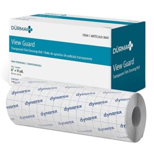 View Guard Transparent Film Dressing Roll - Tattoo Aftercare Bandage 6"