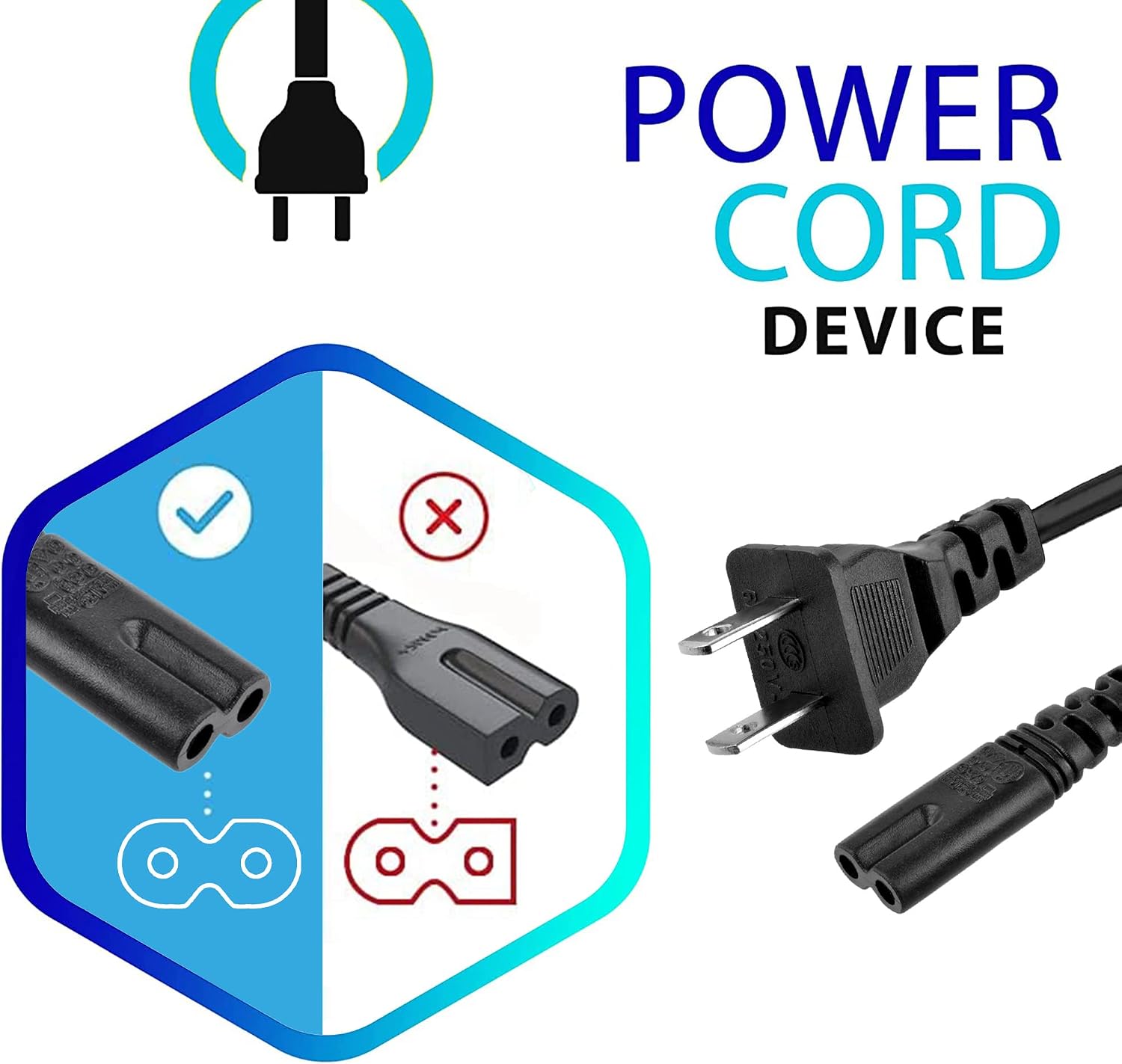 AC Power Cable Cord - Image 3