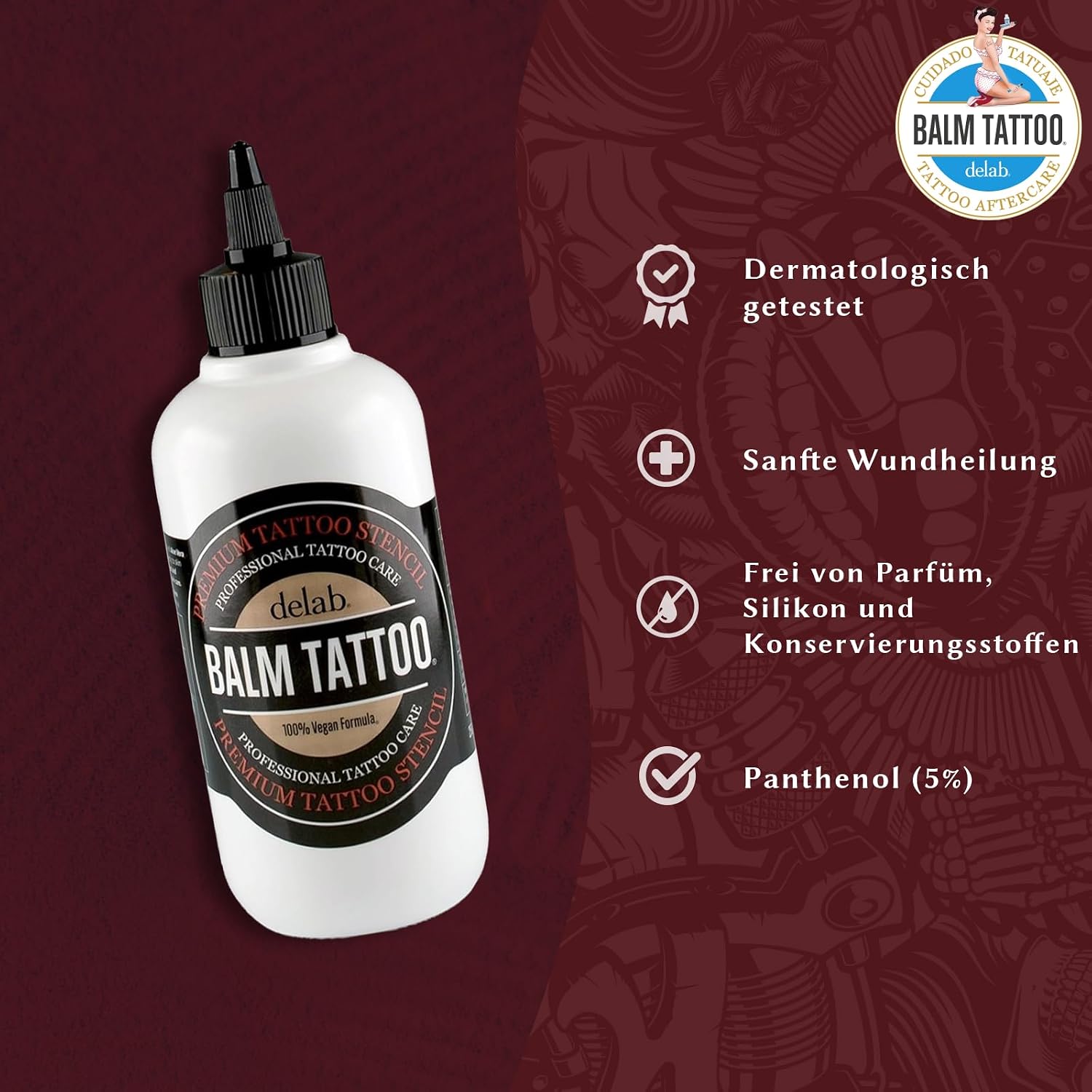 Balm Tattoo Stencil Transfer Gel - Image 2