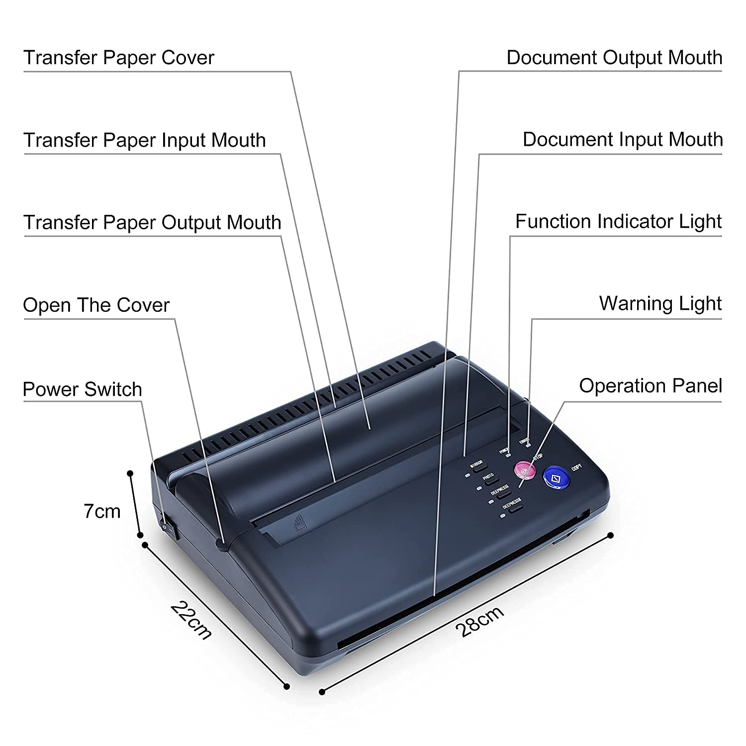Tattoo Transfer Stencil Machine - Image 4