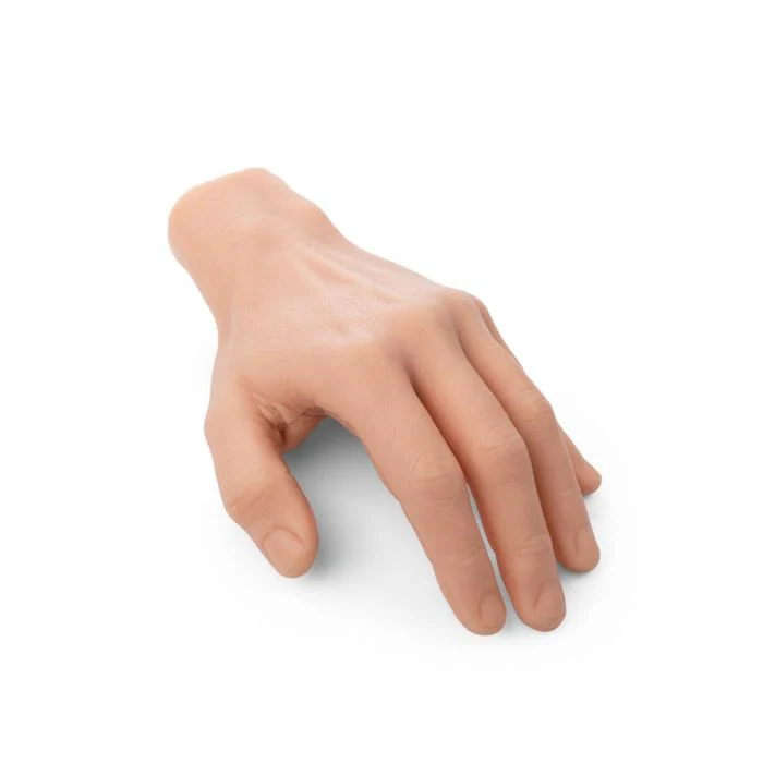 A Pound of Flesh Silicone Synthetic Hand with Wrist