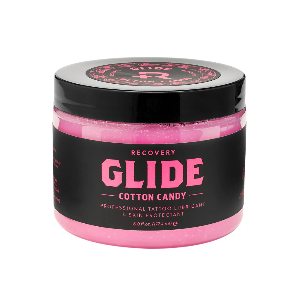 Recovery Tattoo Glide - Pink - 6oz Jars